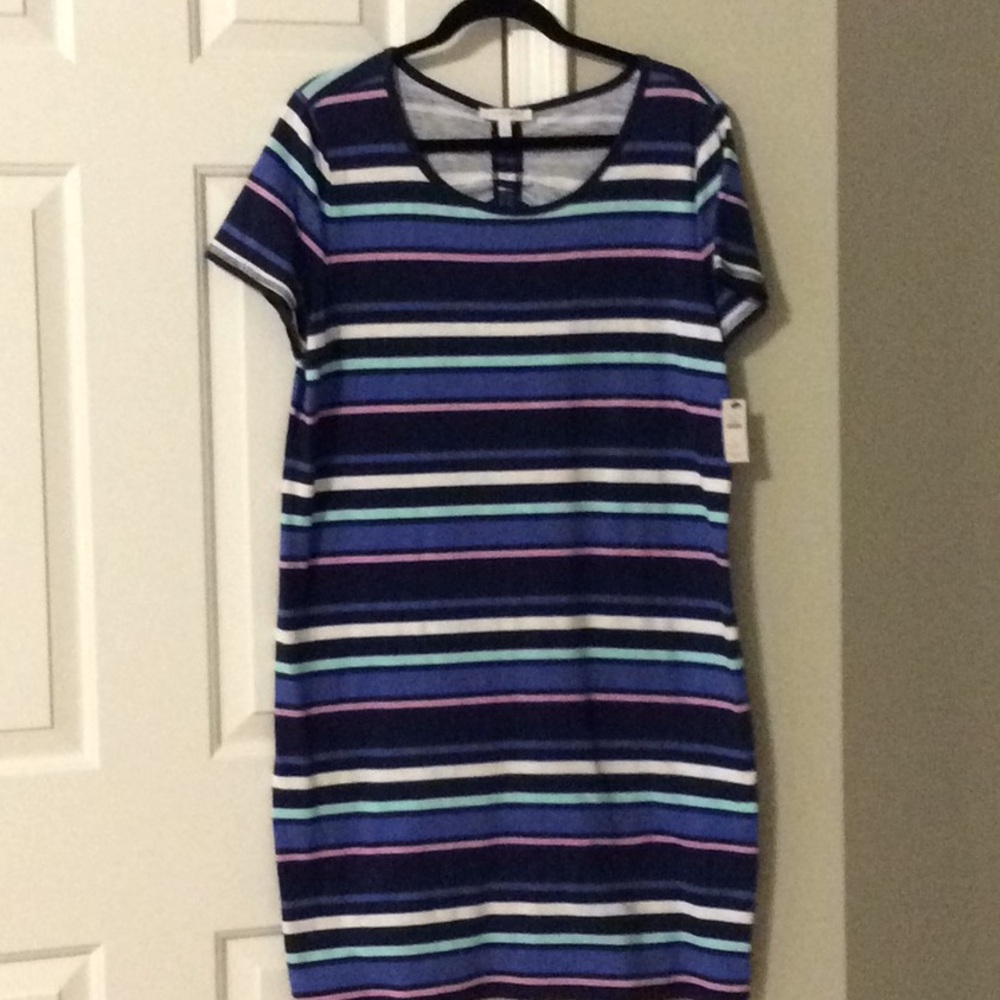 T by Talbots Cotton Dress size L